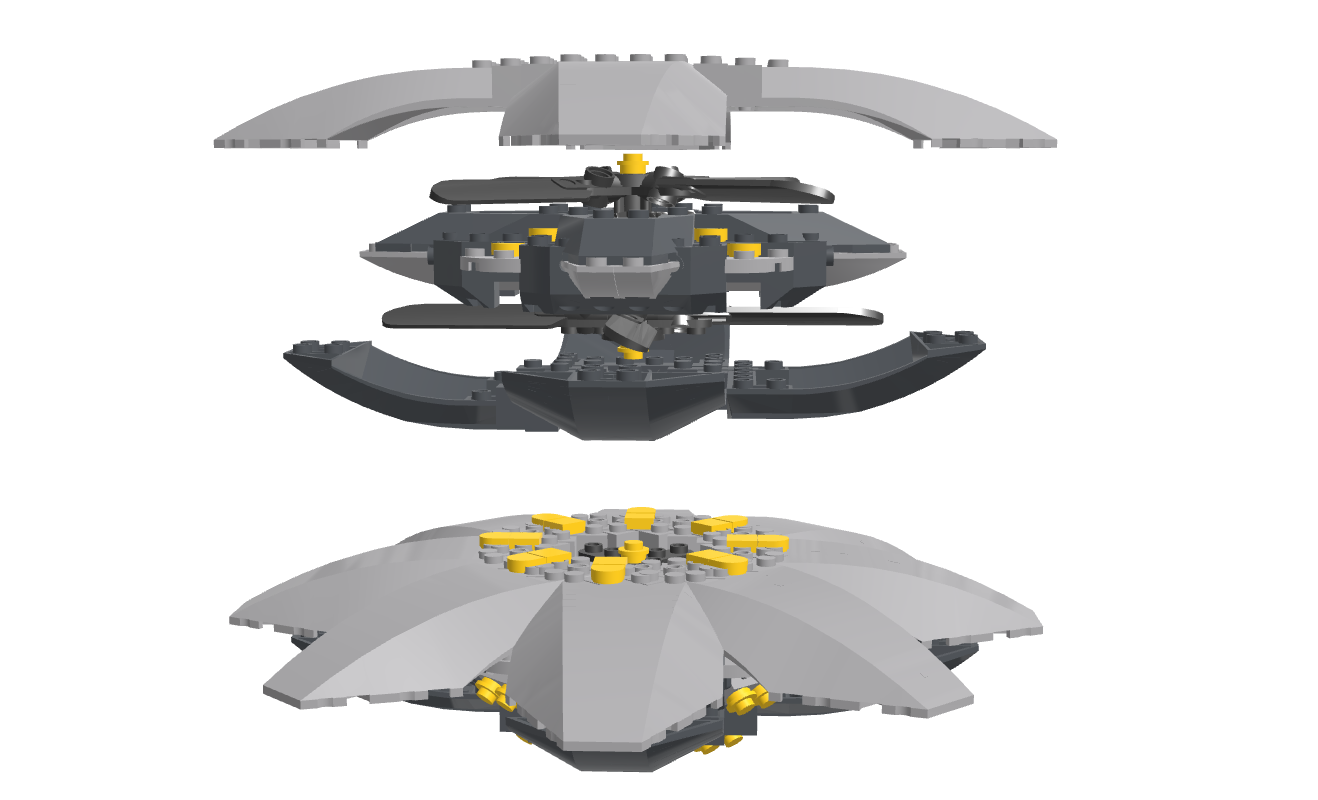 The Mechanical Eagle 06 Concept Drone Design