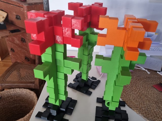 Minecraft Dandelion Flower Stand