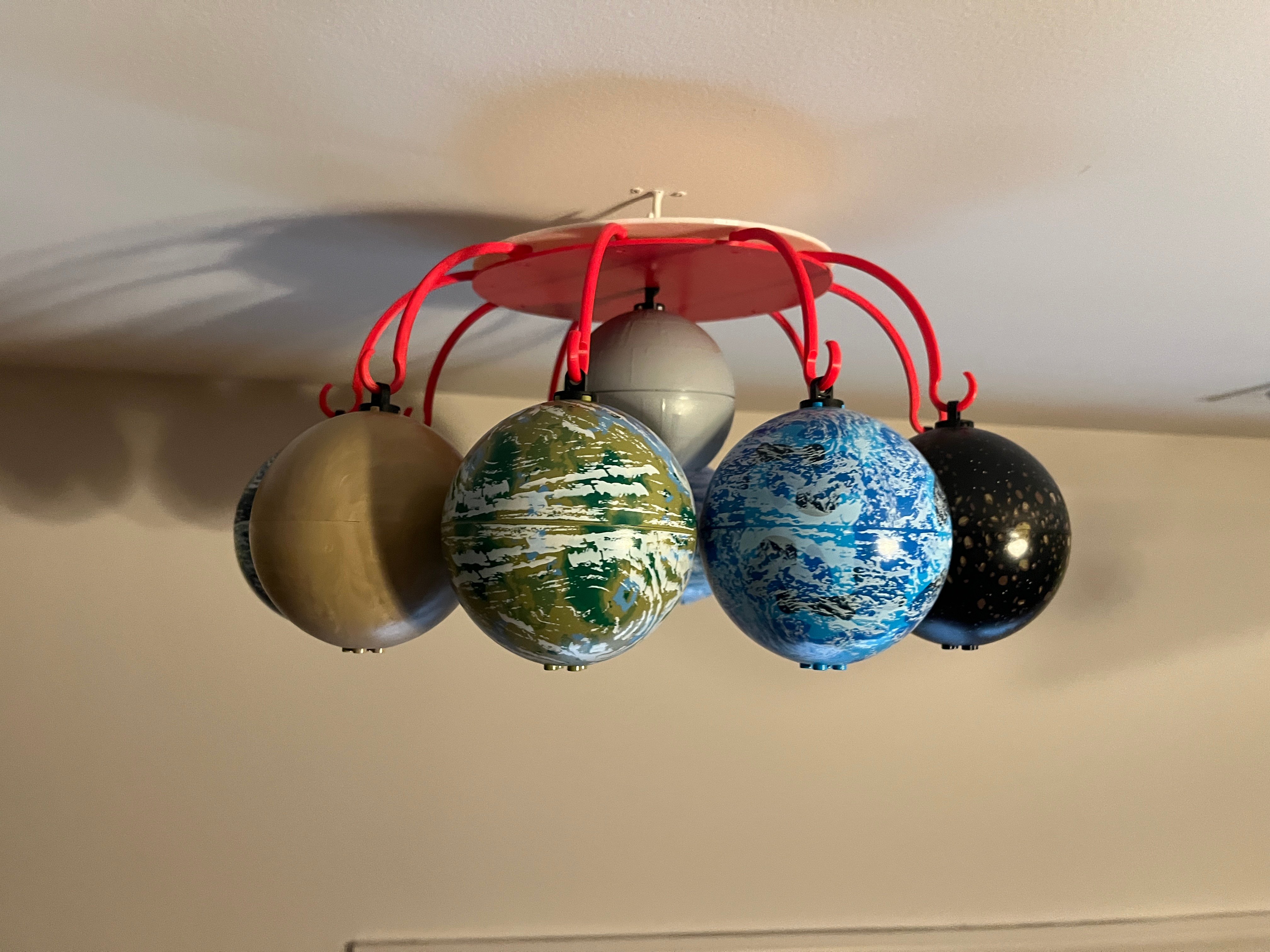 Lego Star Wars Planets Mobile