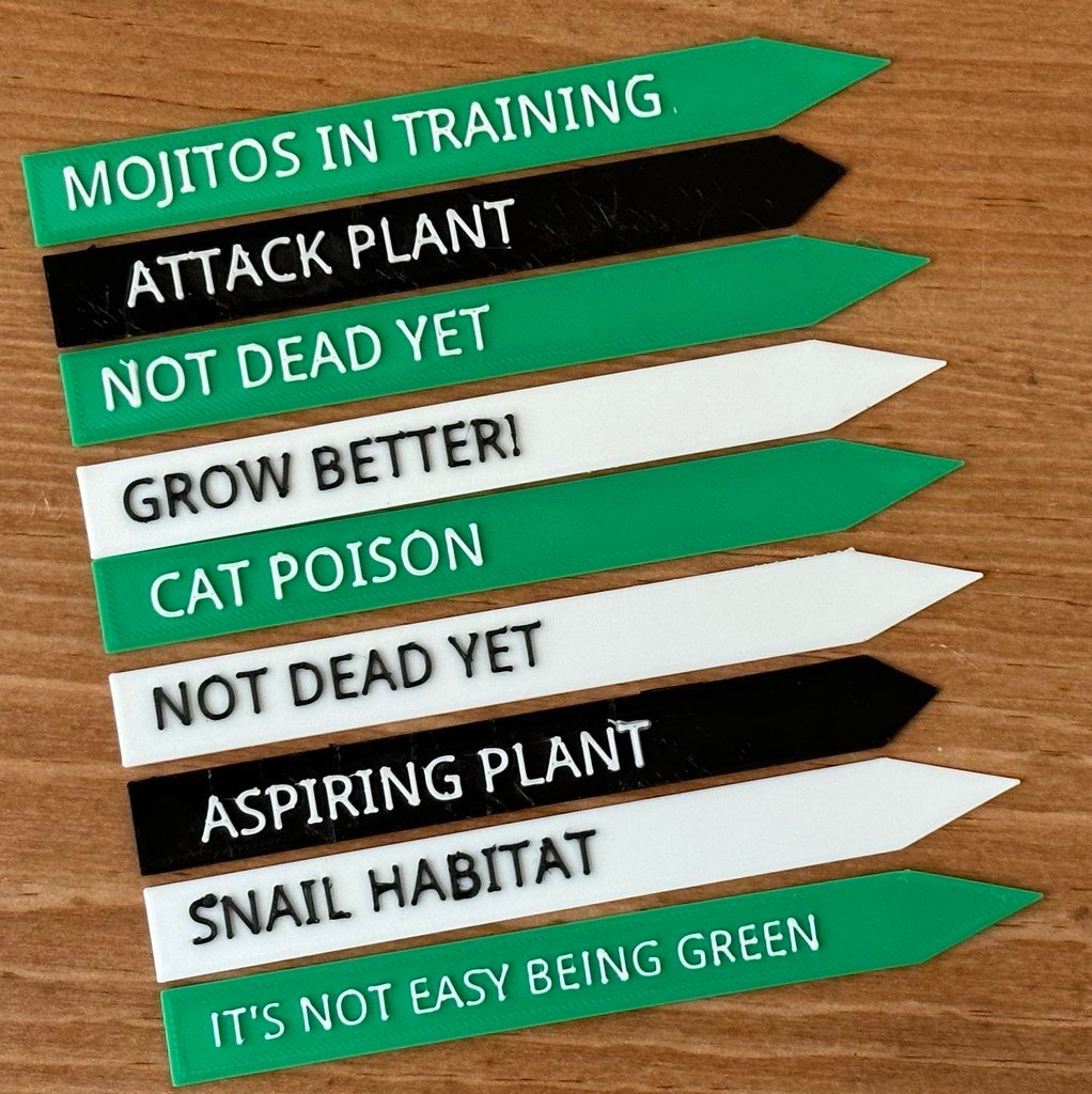 Honest Plant Labels 