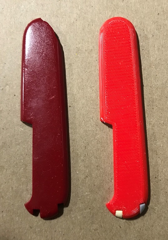 Victorinox 90mm Side (Scale) with implement slots