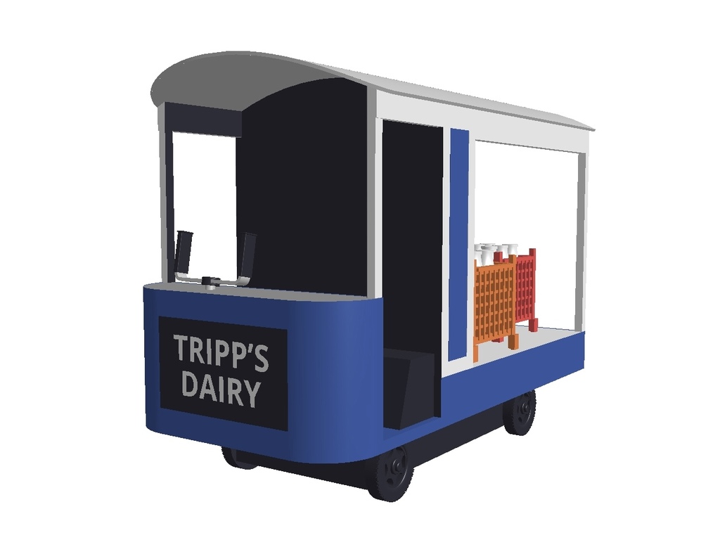 Thomas Tripp’s Milk Float (Camberwick Green)