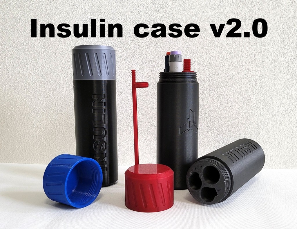 [DIA] Insulin pen case v2.0 (more types) 