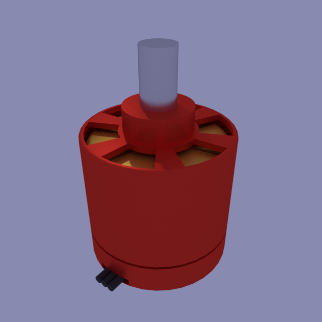Brushless Motor Reference (Blender)