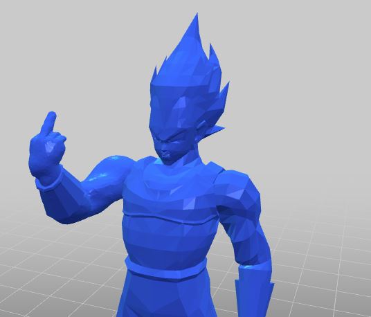 Vegeta fingers
