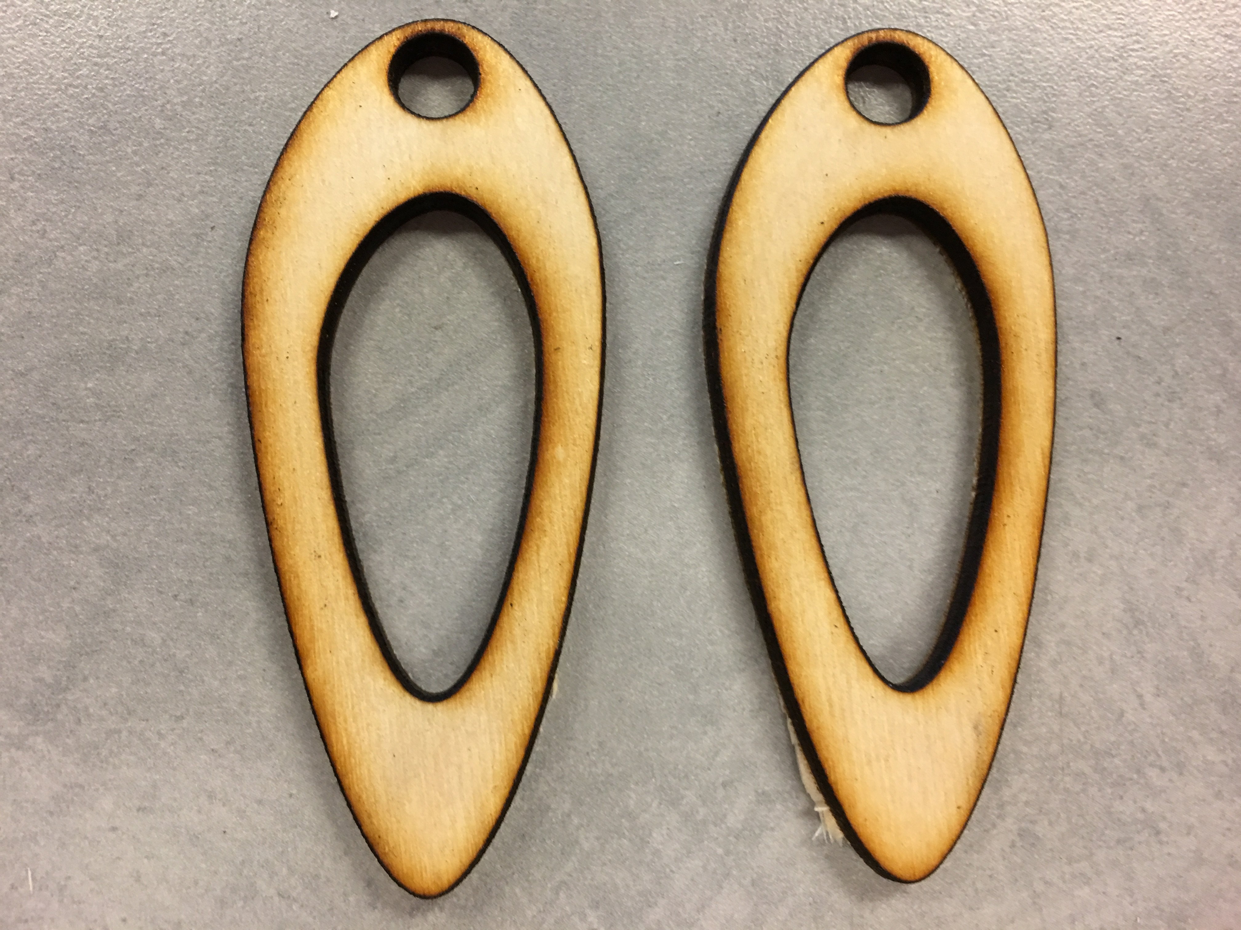 Rounded Hole Earrings