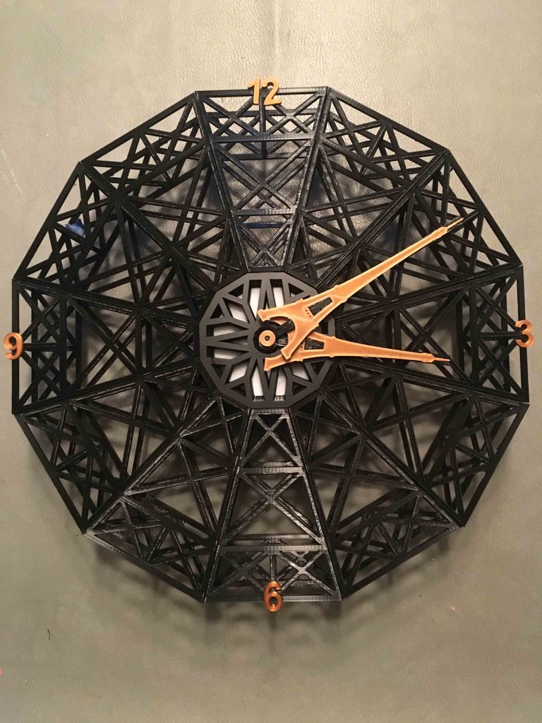 Eiffel clock hands