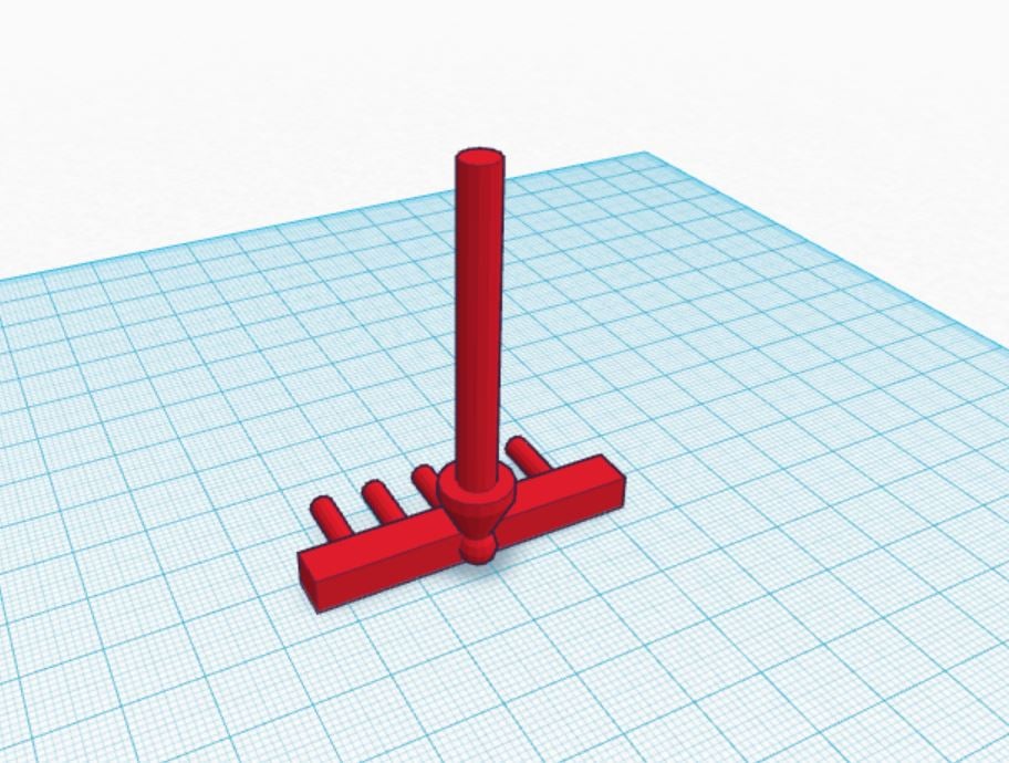 Simple Mini Zen Garden Rake