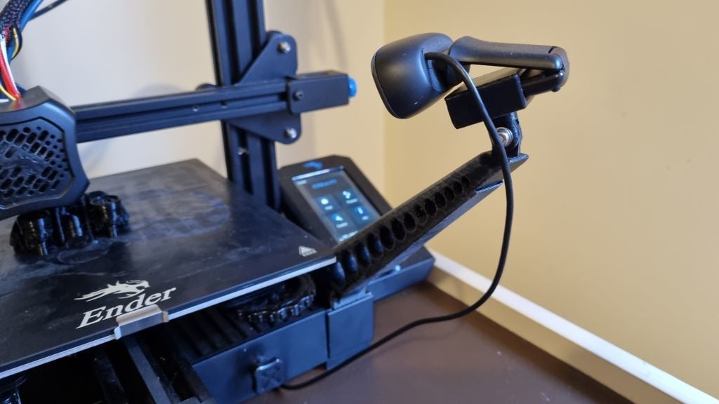 Logitech webcam adapter for Ender3v2 arm