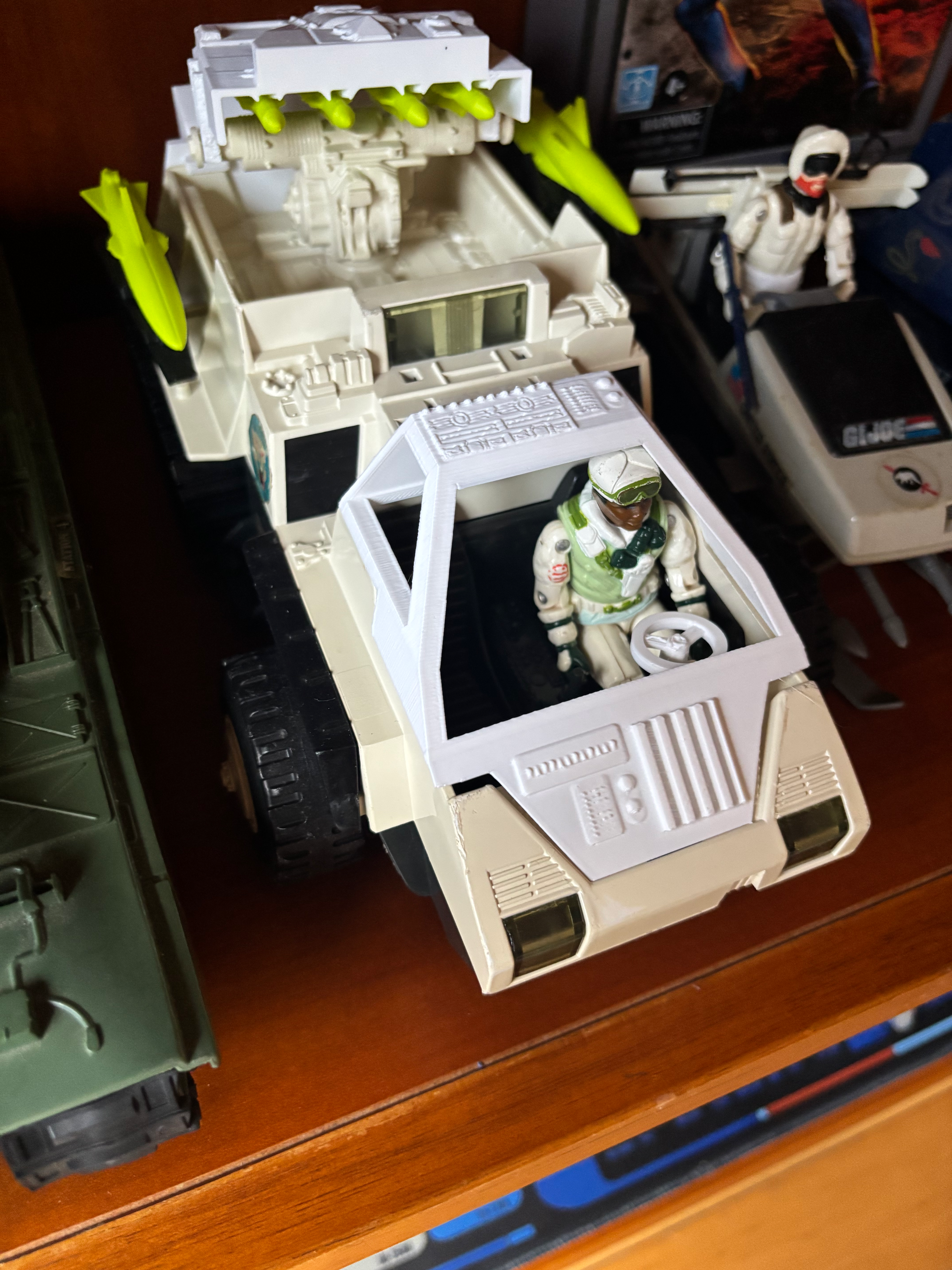 GI Joe 1985 Snow Cat Canopy
