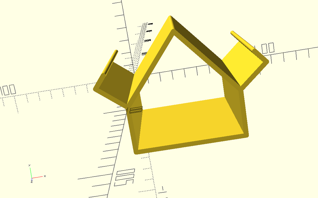 A house shaped  stand