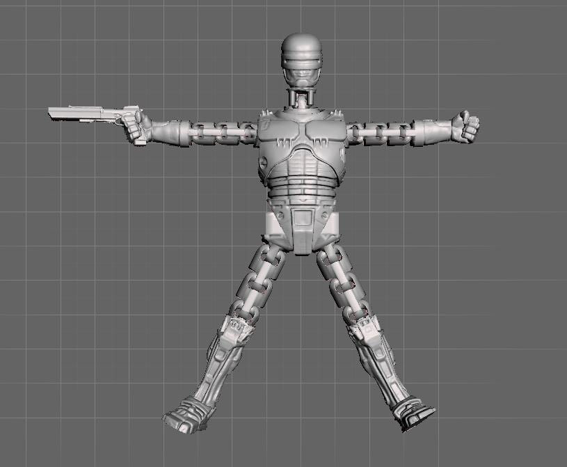 Articulated Robo-Figure REMIX ( Download zip file for full figure )