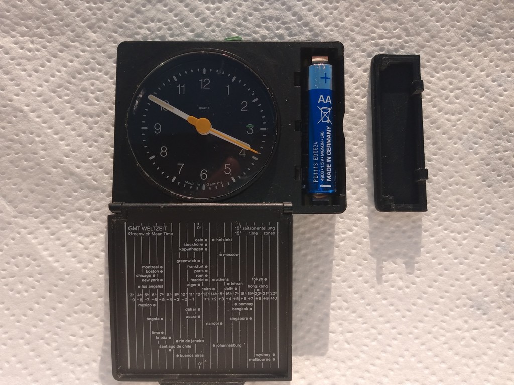 Braun AB312 Alarm-Clock Battery Cover