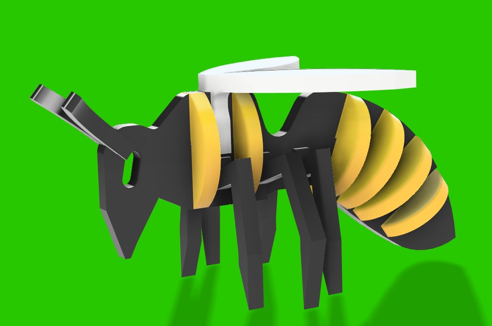 Let's be Friends Bee 3D Puzzle