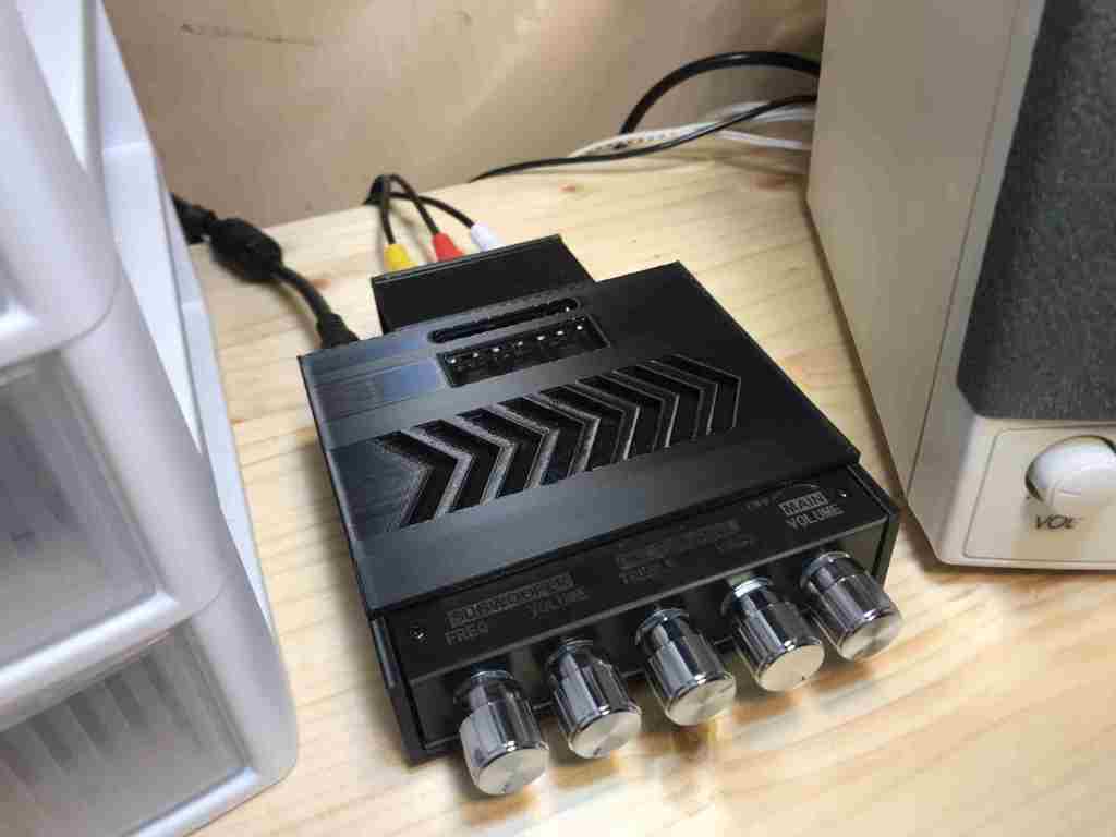 DIY 2.1 Amplifier Case 