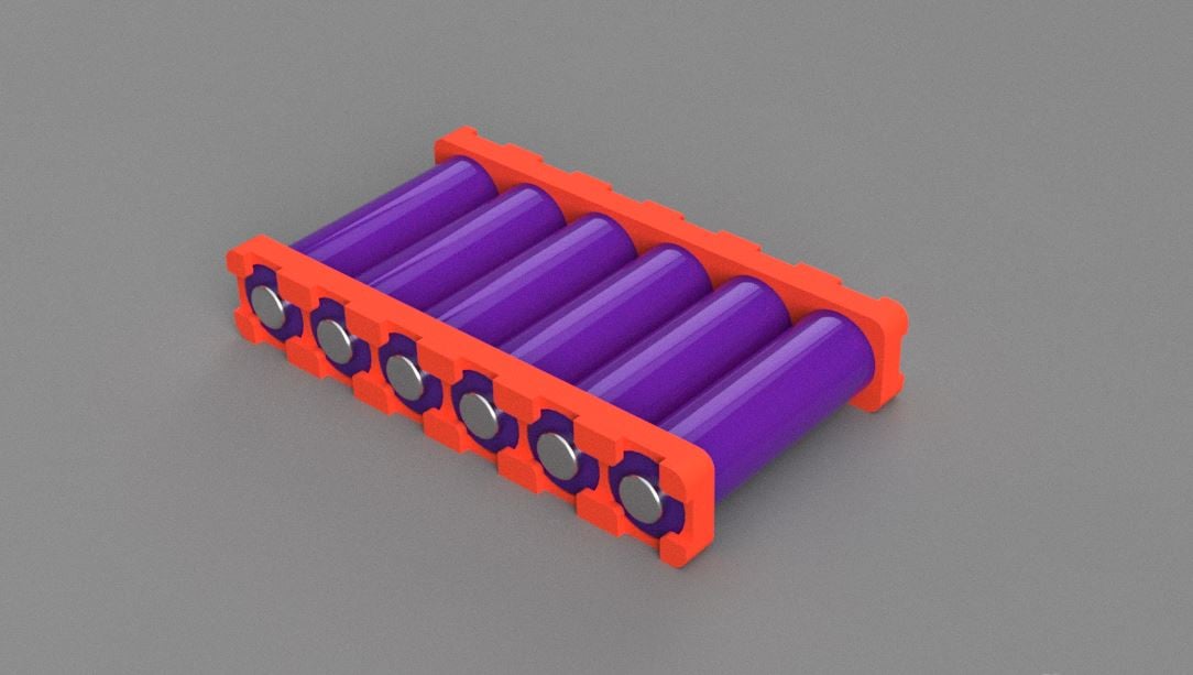 21700 battery holders various sizes