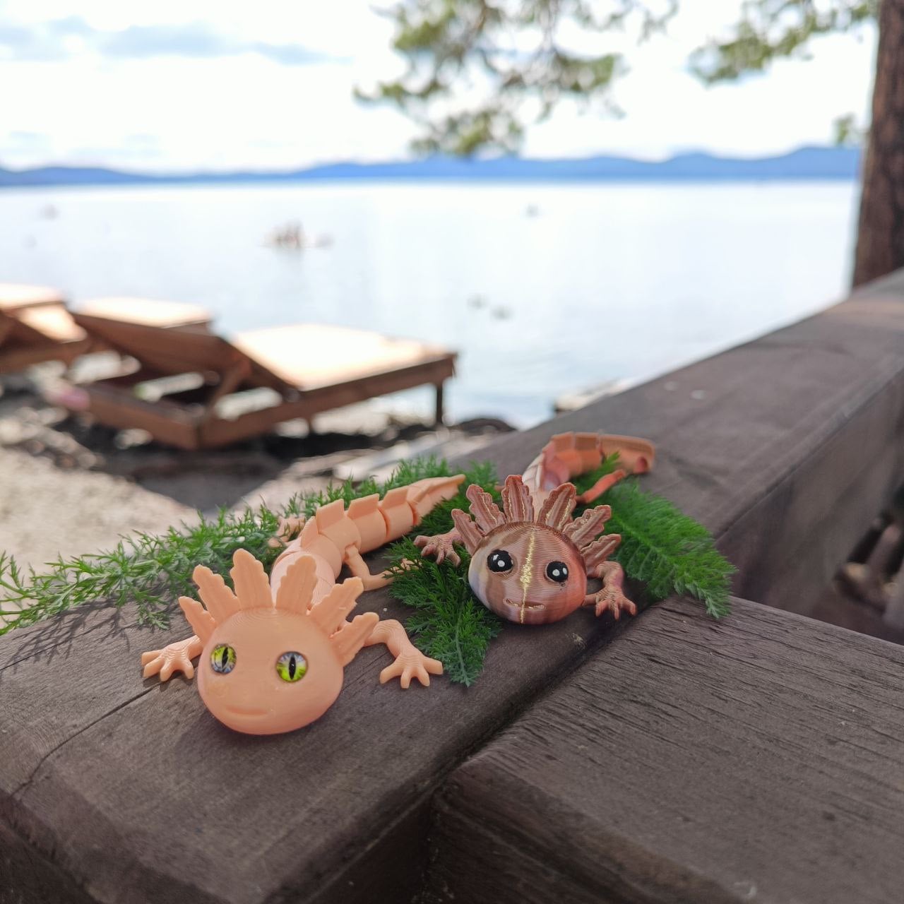 Articulated Axolotl Water Dragon