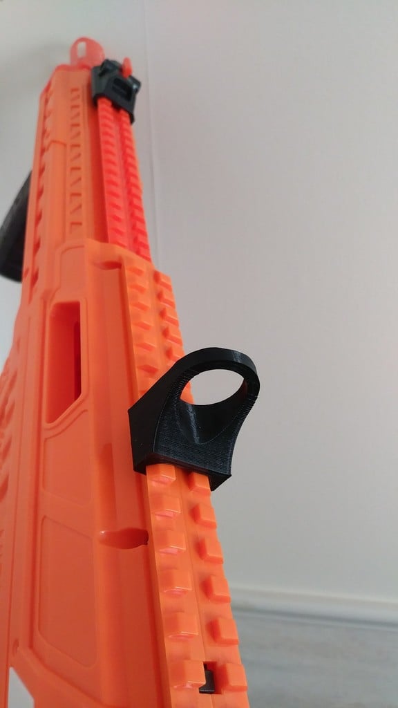 Nerf Large Open Ring Sights for Picatinny
