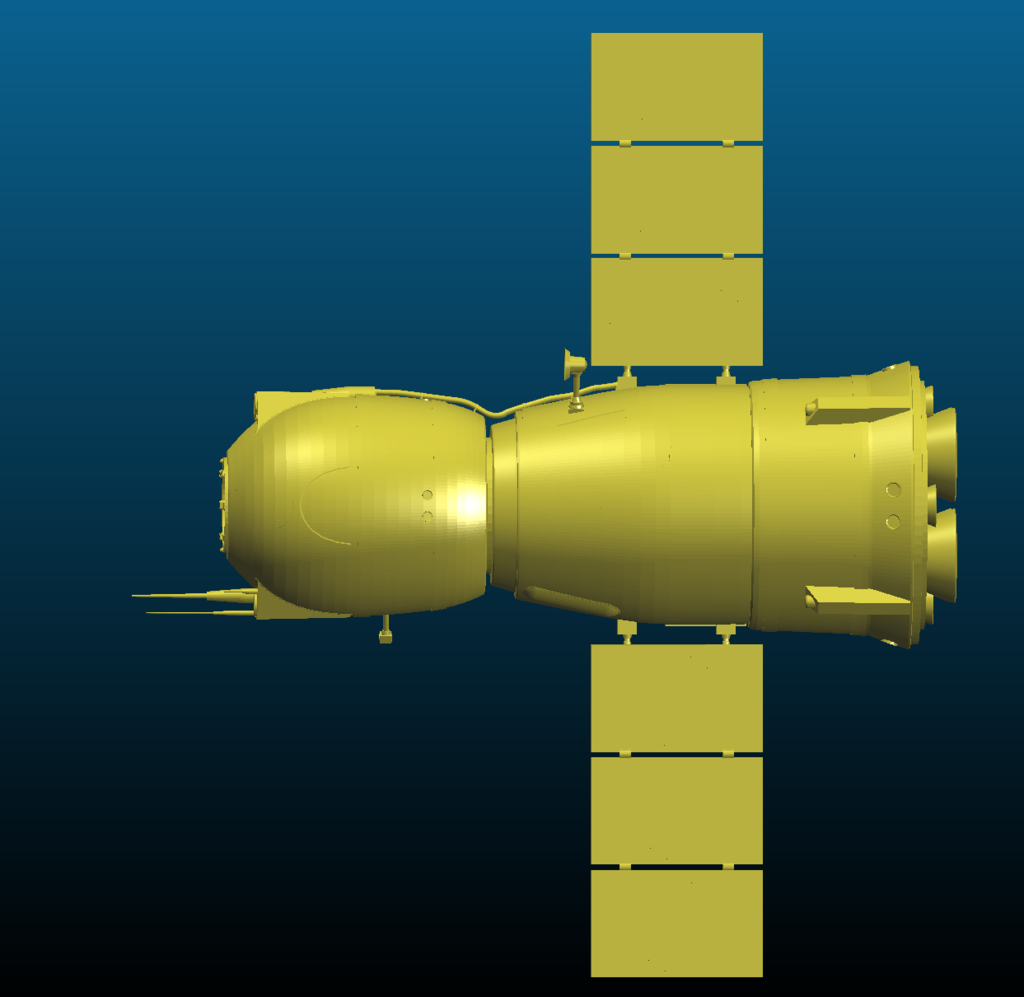 Soyuz spacecraft - export from CGTRADER