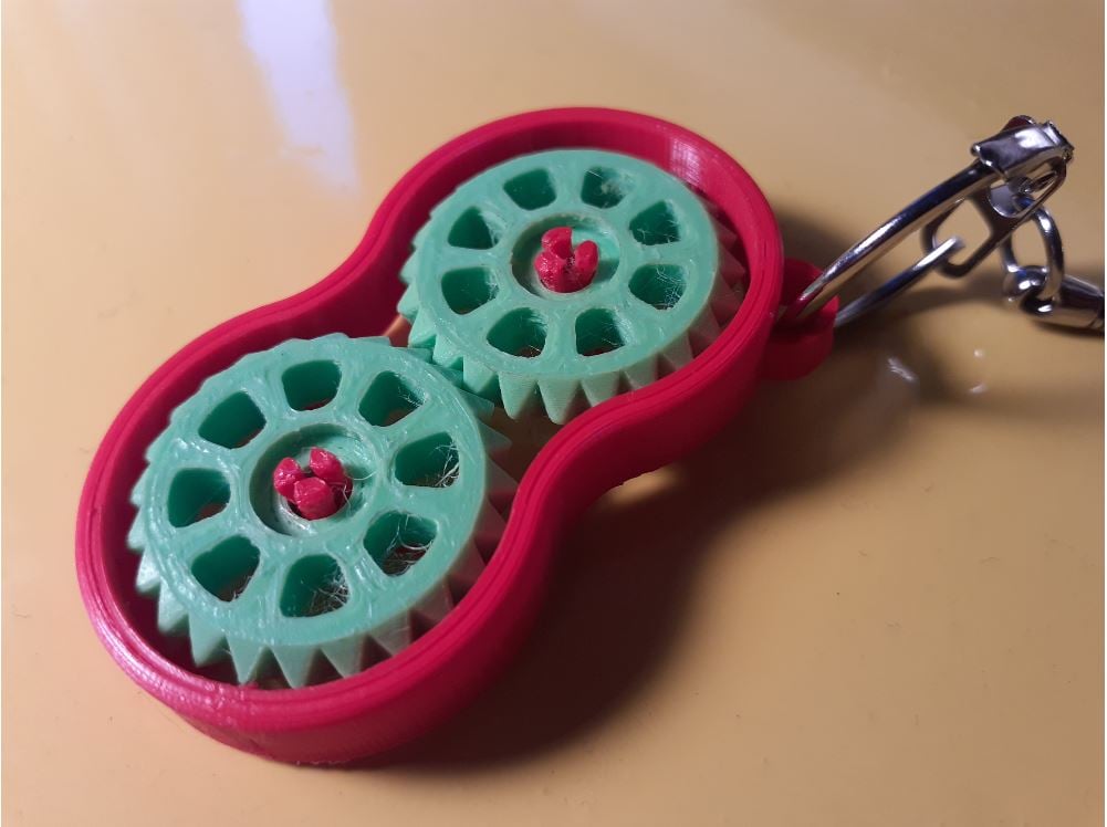 Gear Keychain ! Porte-clef Engrenage !