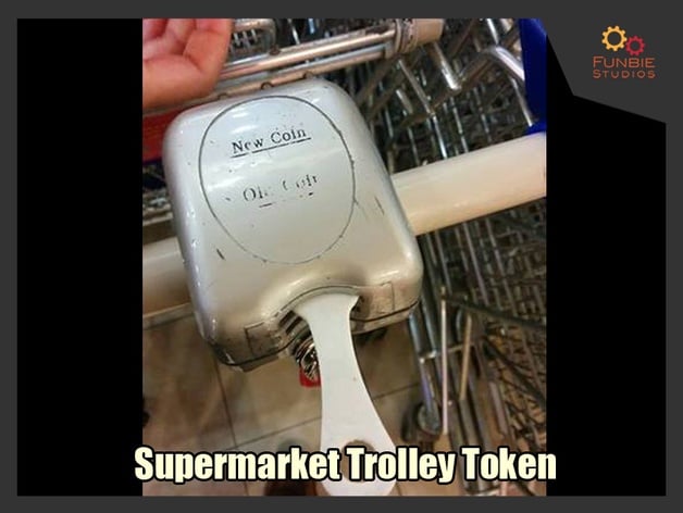 Trolley Token for Singapore Carts