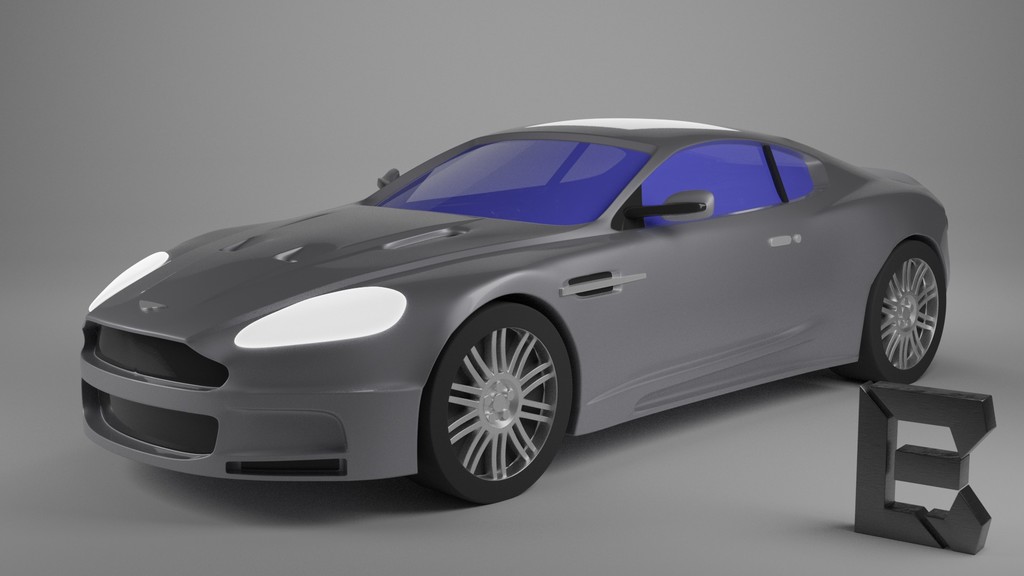 Aston Martin DBS miniature car