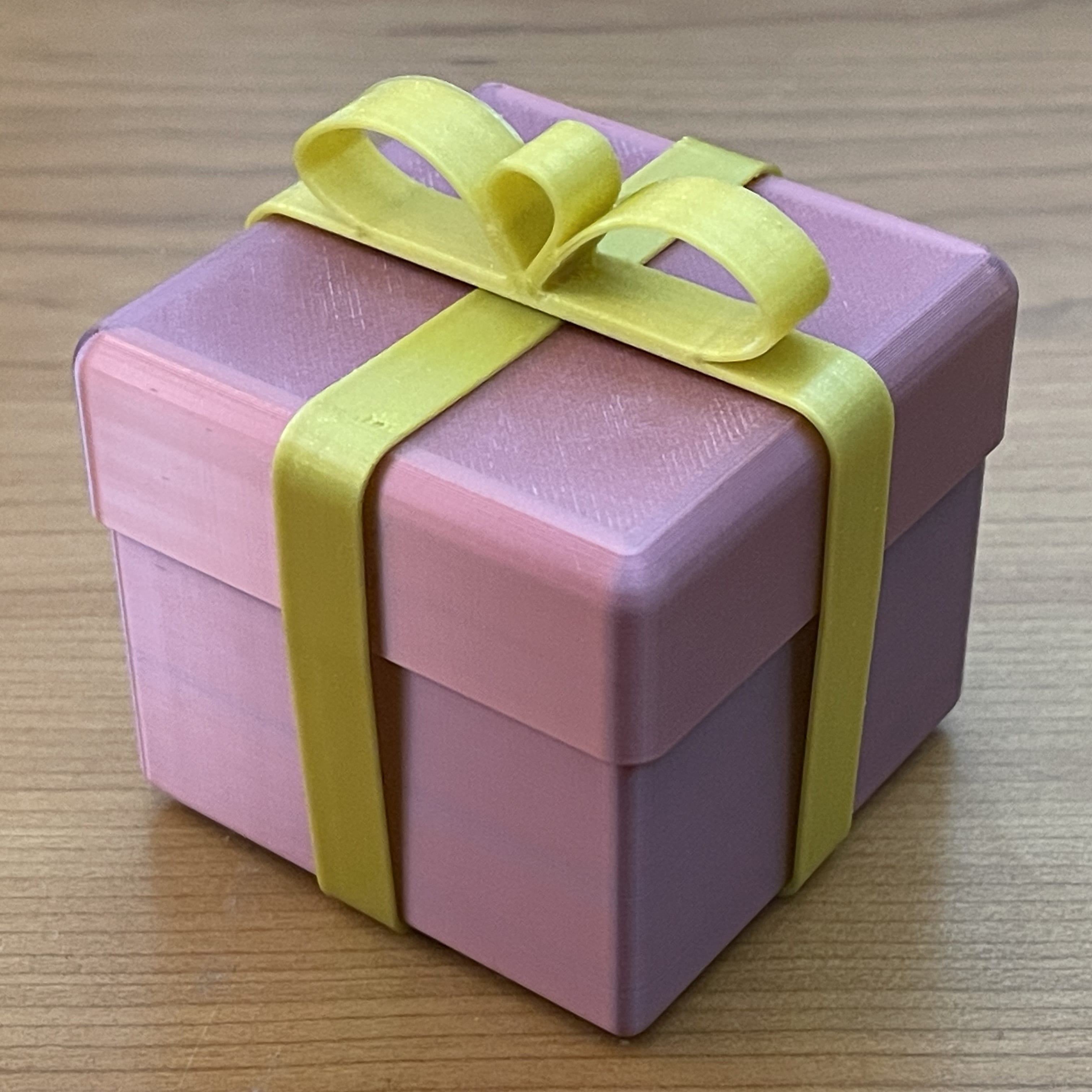 Gift Card Container with Bow