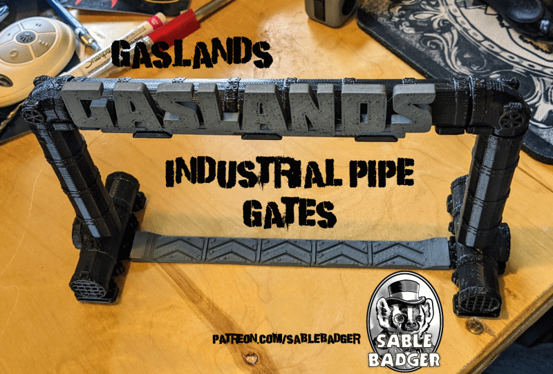 Gaslands - Industrial Pipe Gates