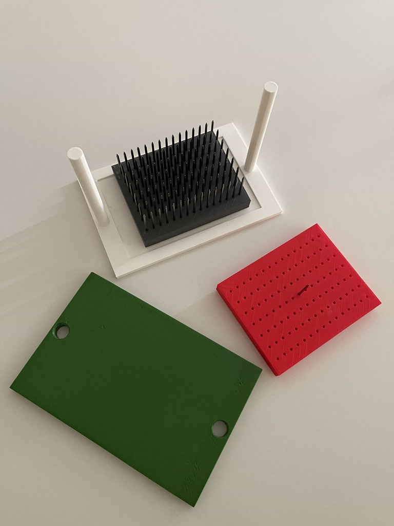 3D printed Bed of Nails