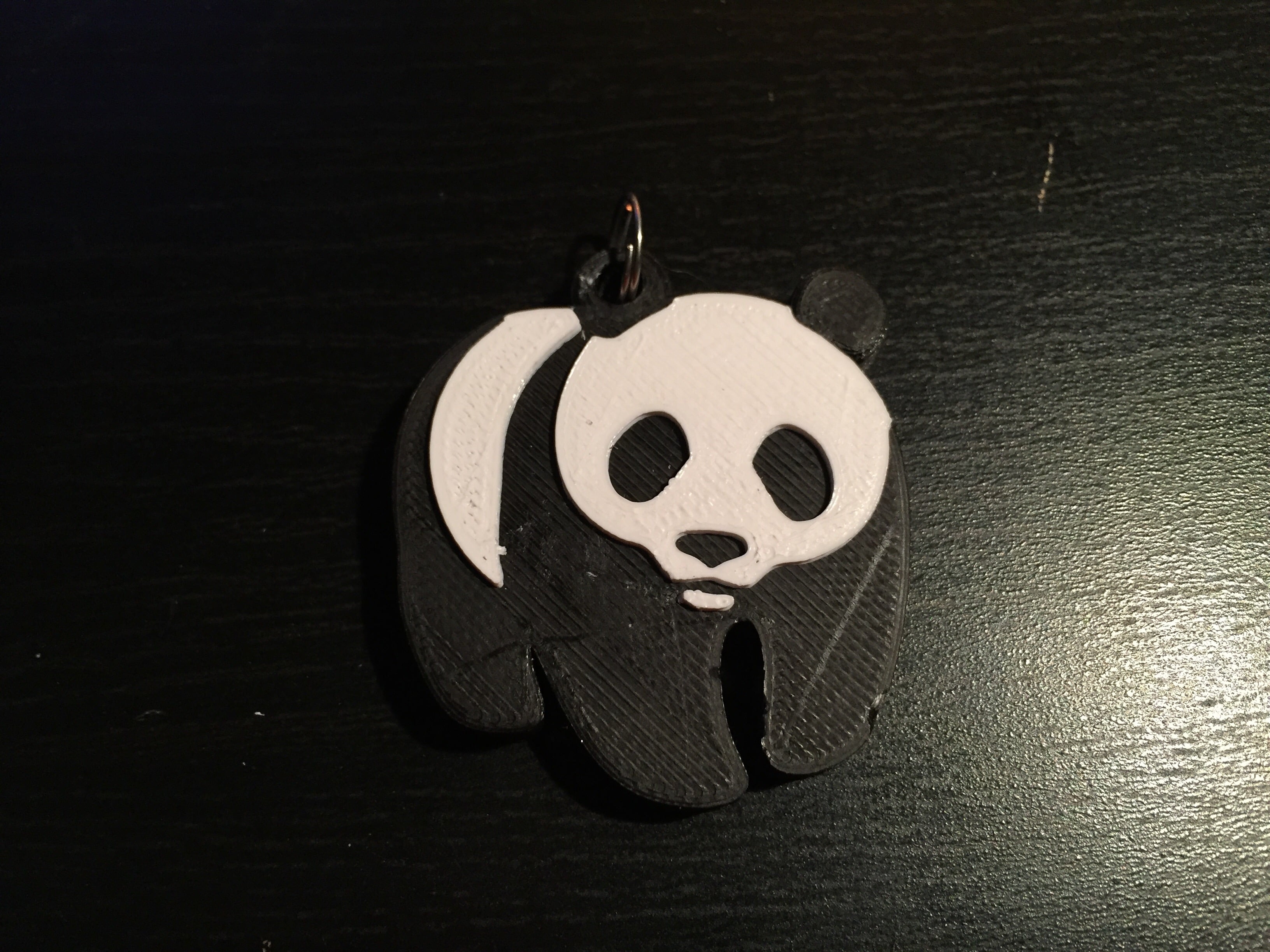 Panda keychain