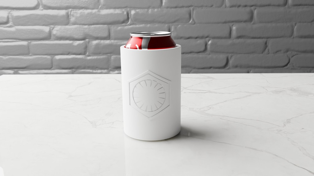 First Order Logo Can Koozie