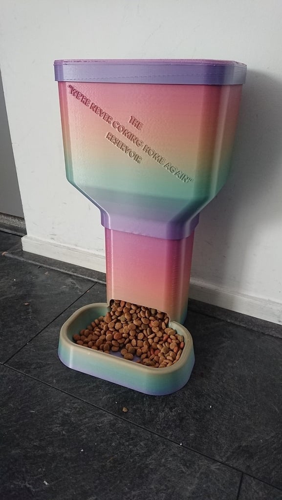 Cat feeder, Automatic feederbowl (passive)