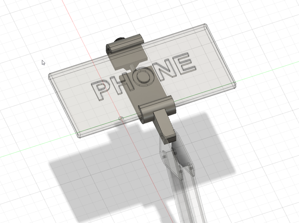 Phone Holder for (lamp) Arm stand