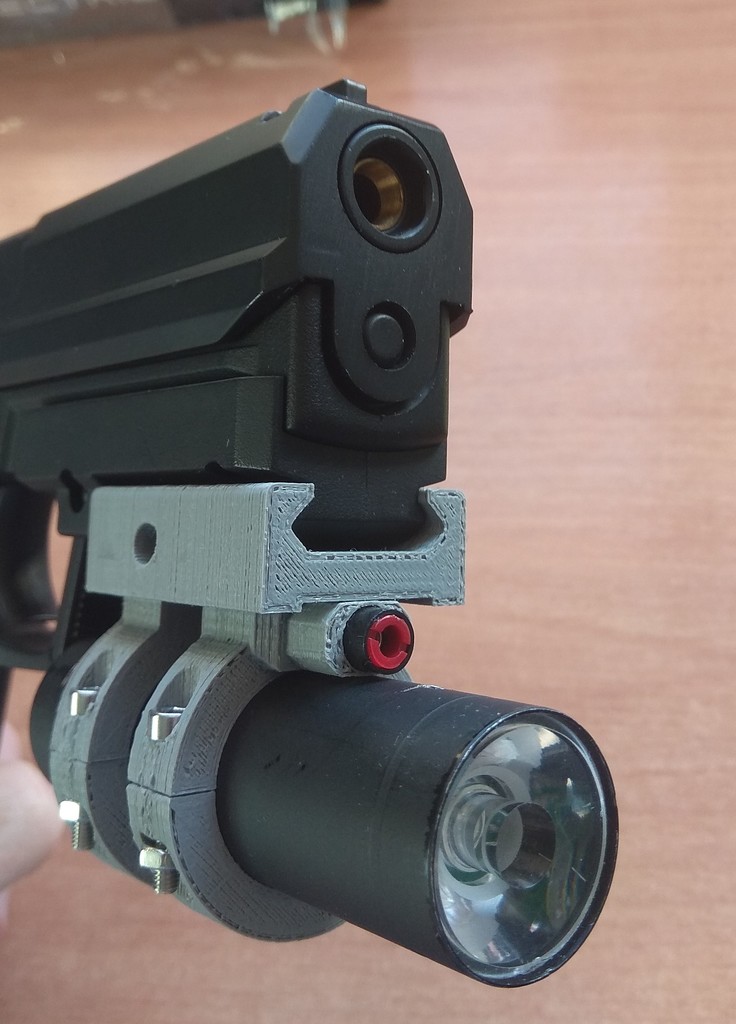 Airsoft Tactical Light - Picatinny Rail