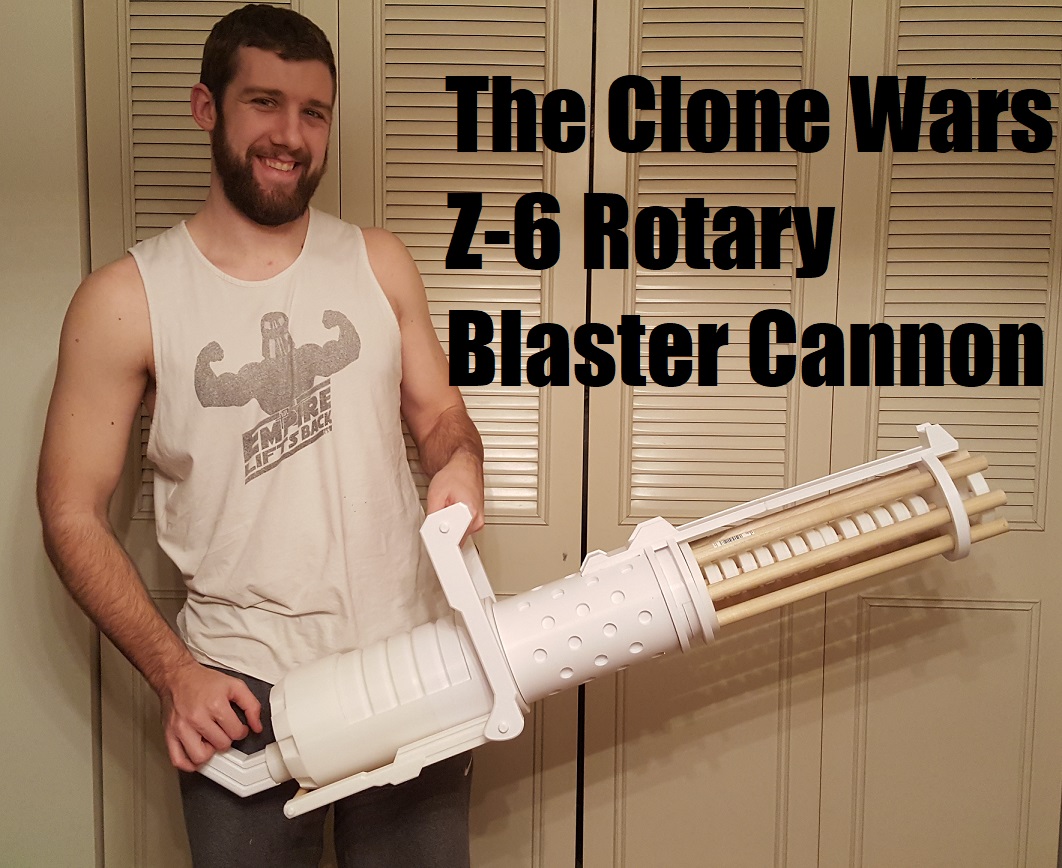 Z-6 Rotary Blaster Cannon from The Clone Wars