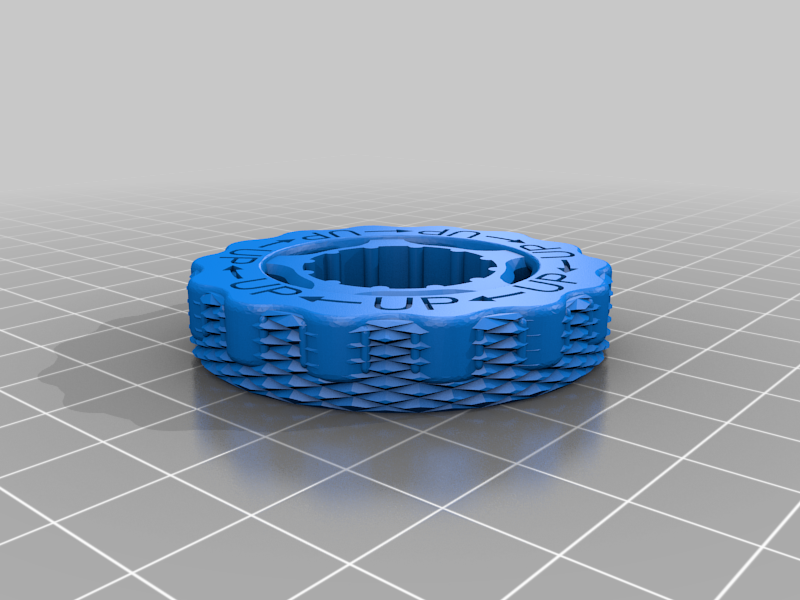 Anycubic Mega S - bed leveling knob