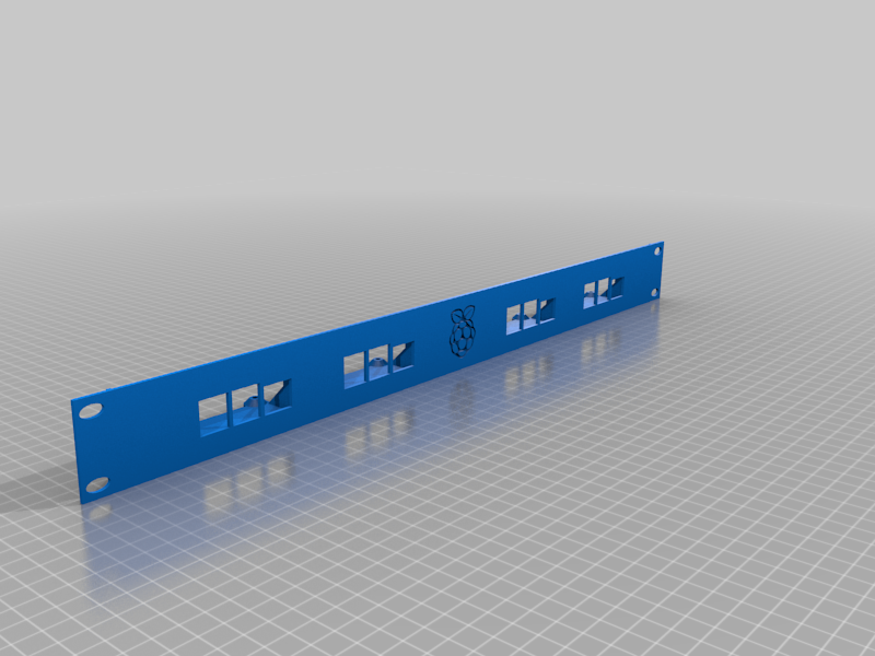 Raspberry Pi 4 1U Rack