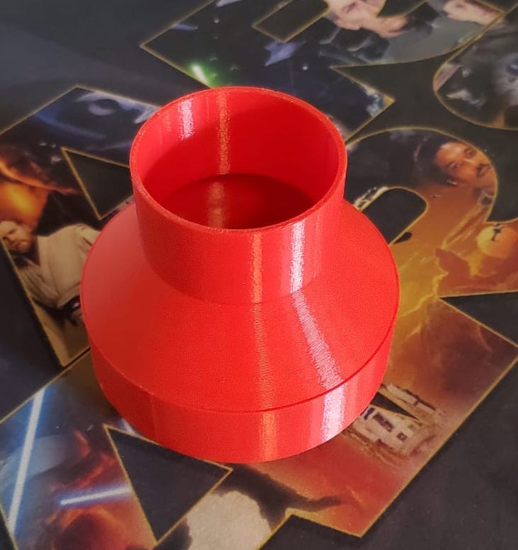 Vacuum Adapter 4 in to 2 in Table Saw
