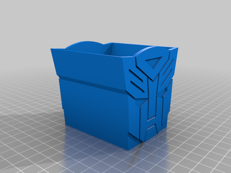 Transformers Autobot Box // Cajita Cotillon Transformers Autobot