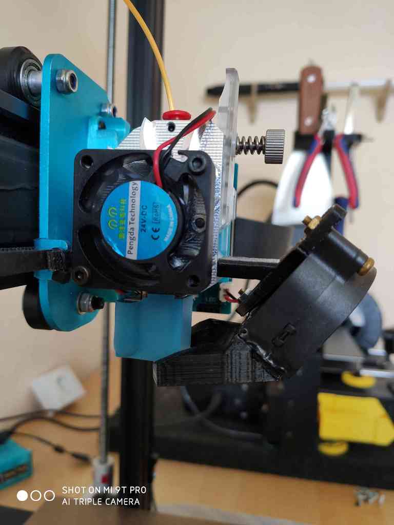 SWX1 Fan Duct BMG Extruder