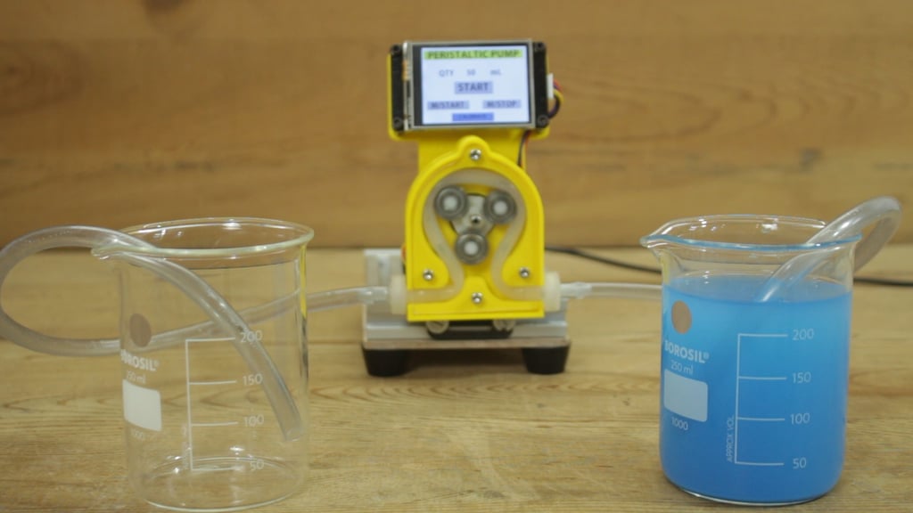 DIY Arduino based Peristaltic pump