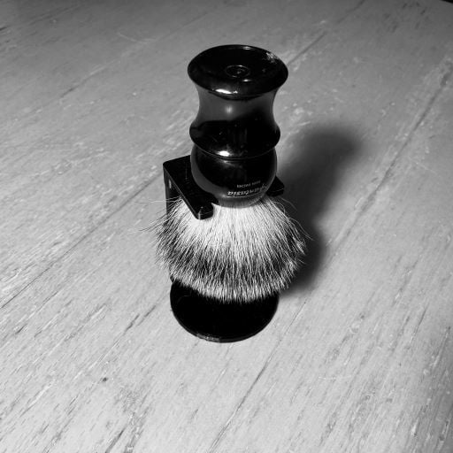 Shave brush holder stand