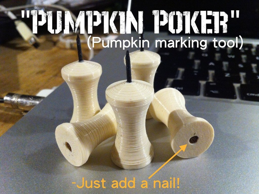 Pumpkin-Carving Marking Tool