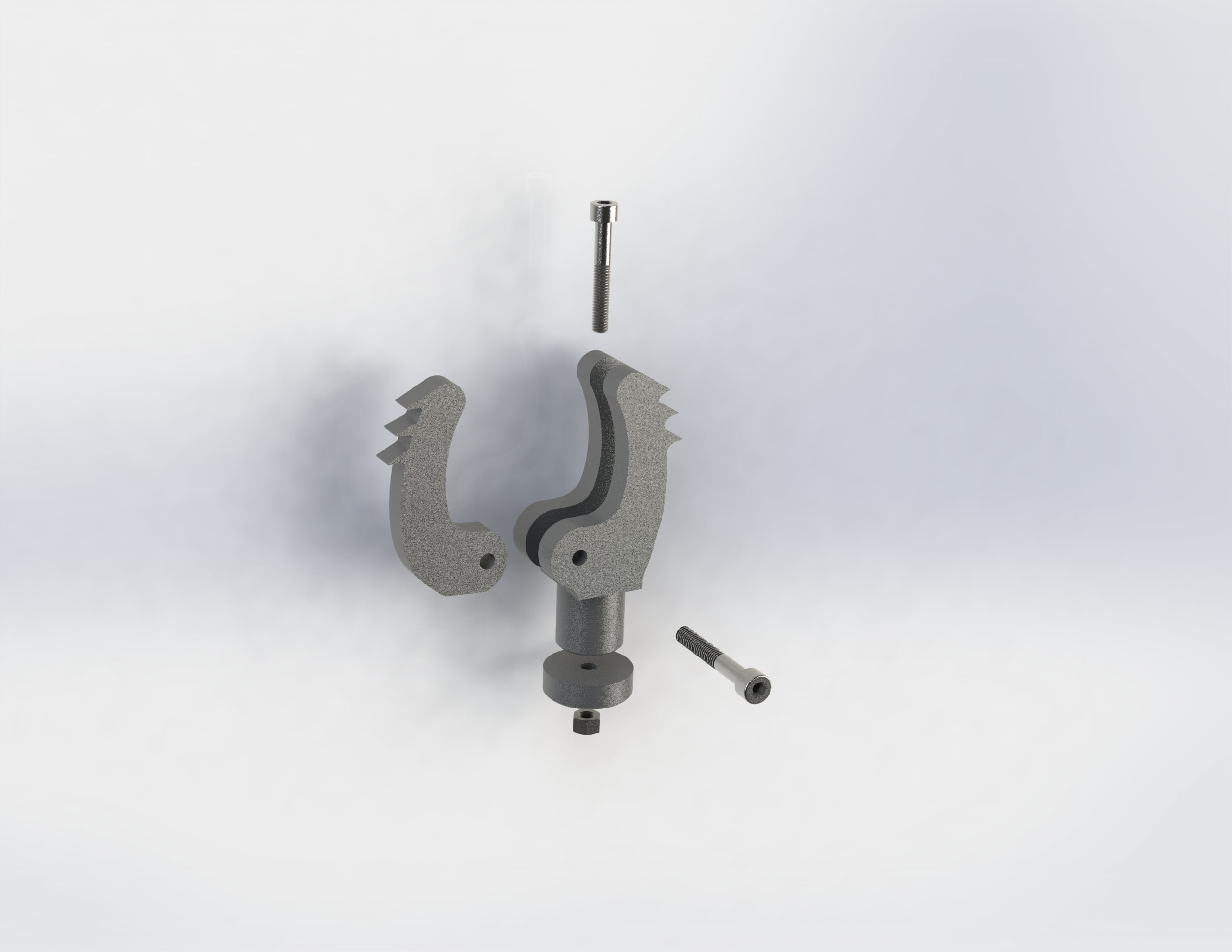 Fishing Rod Holder ( Angelruten Halter) POLARIS ATV  "Lock and Ride"