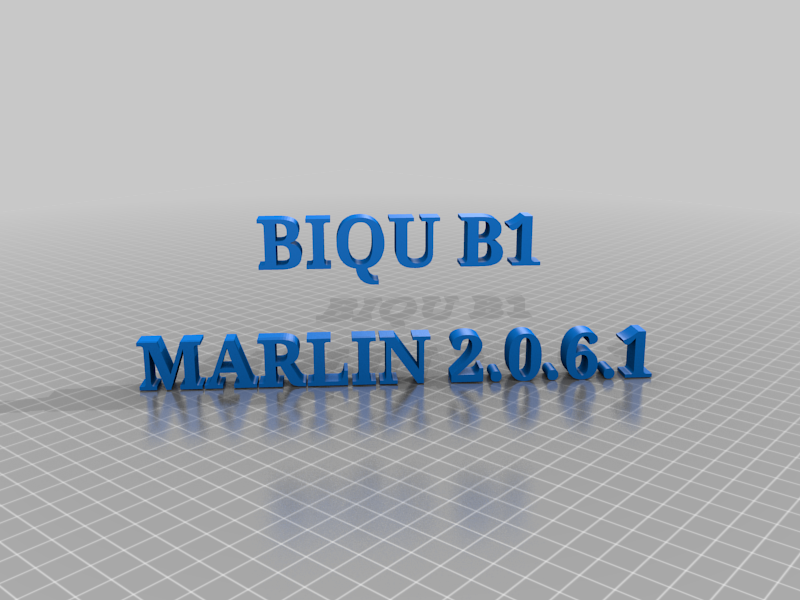 BIQU B1 Bltouch Homing Firmware Marlin 2.0.6.1