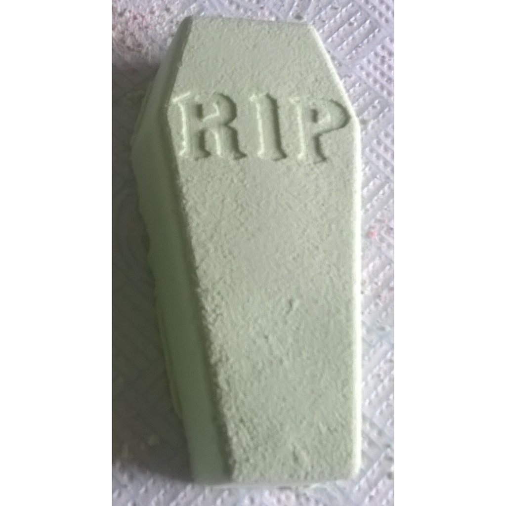 RIP Coffin Bath Bomb Mold / Soap Mold