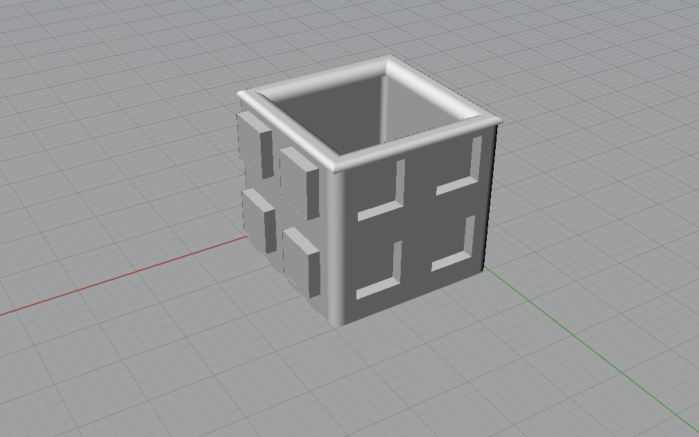 Modular Cube Planter