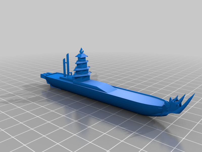 Fire Nation Ships from Avatar the Last Airbender