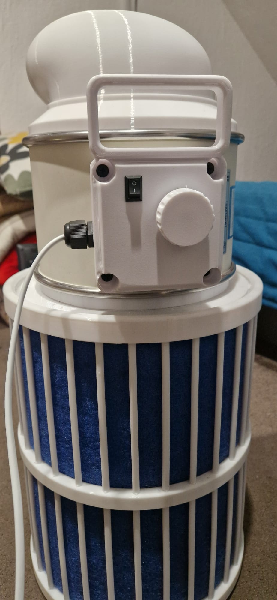 DIY Home Air Purifier with HEPA Filters