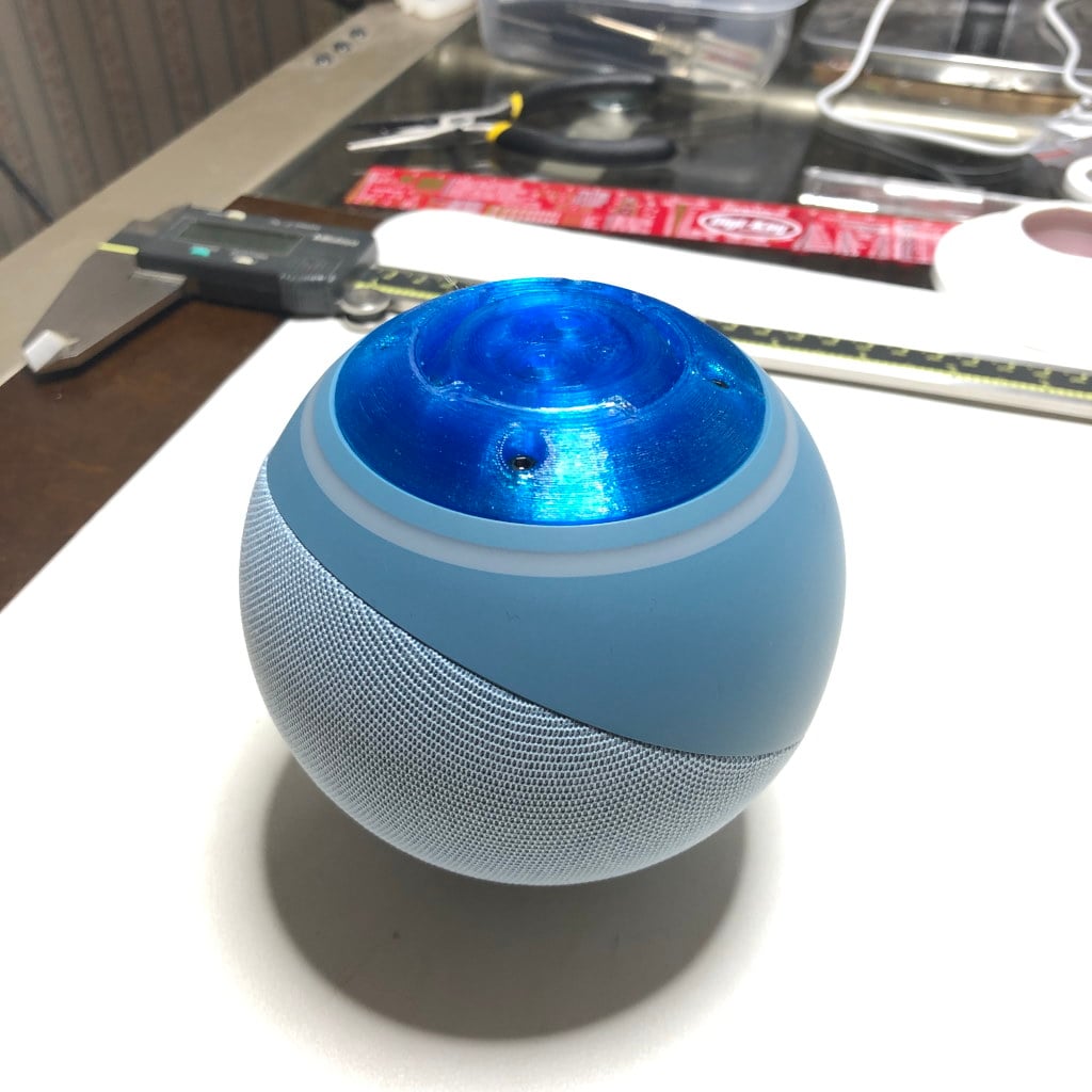 Echo Dot 4th Gen Twist Lock Ceiling Mount
